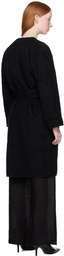 Baserange Black Capas Coat