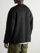 OrSlow - Oversized Wool-Blend Cardigan - Gray