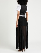 Dondup Womens Tailored Vest in Black