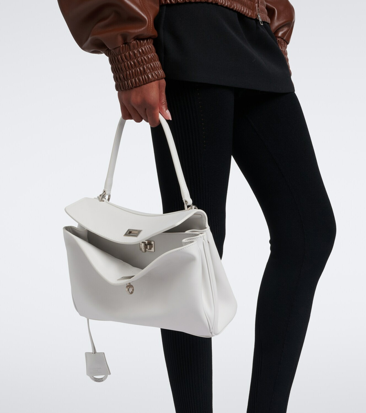 Balenciaga Rodeo Medium leather shoulder bag