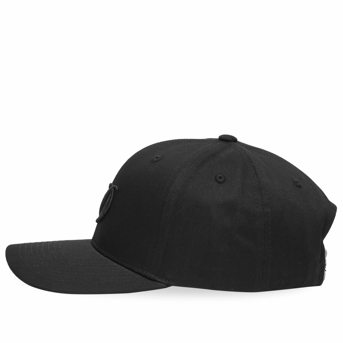 Dime Men's Cursive D Baseball Cap in Black Dime