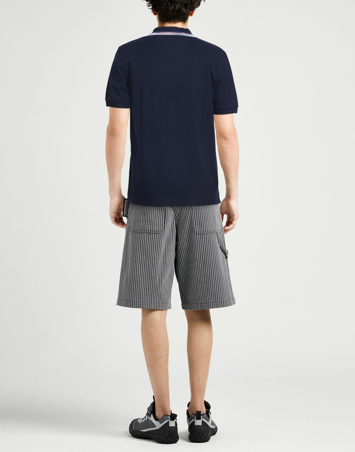 Missoni Mens Polo shirt in Navy