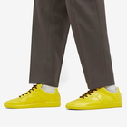 Maison Margiela Men's Replica Rubberised Leather Sneakers in Spectra Yellow