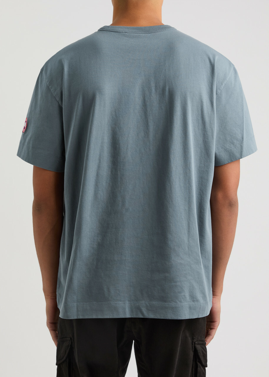 Canada Goose Gladstone Cotton T-shirt Light Blue Canada Goose