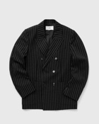 Ami Paris Double Breasted Jacket Black - Mens - Coats