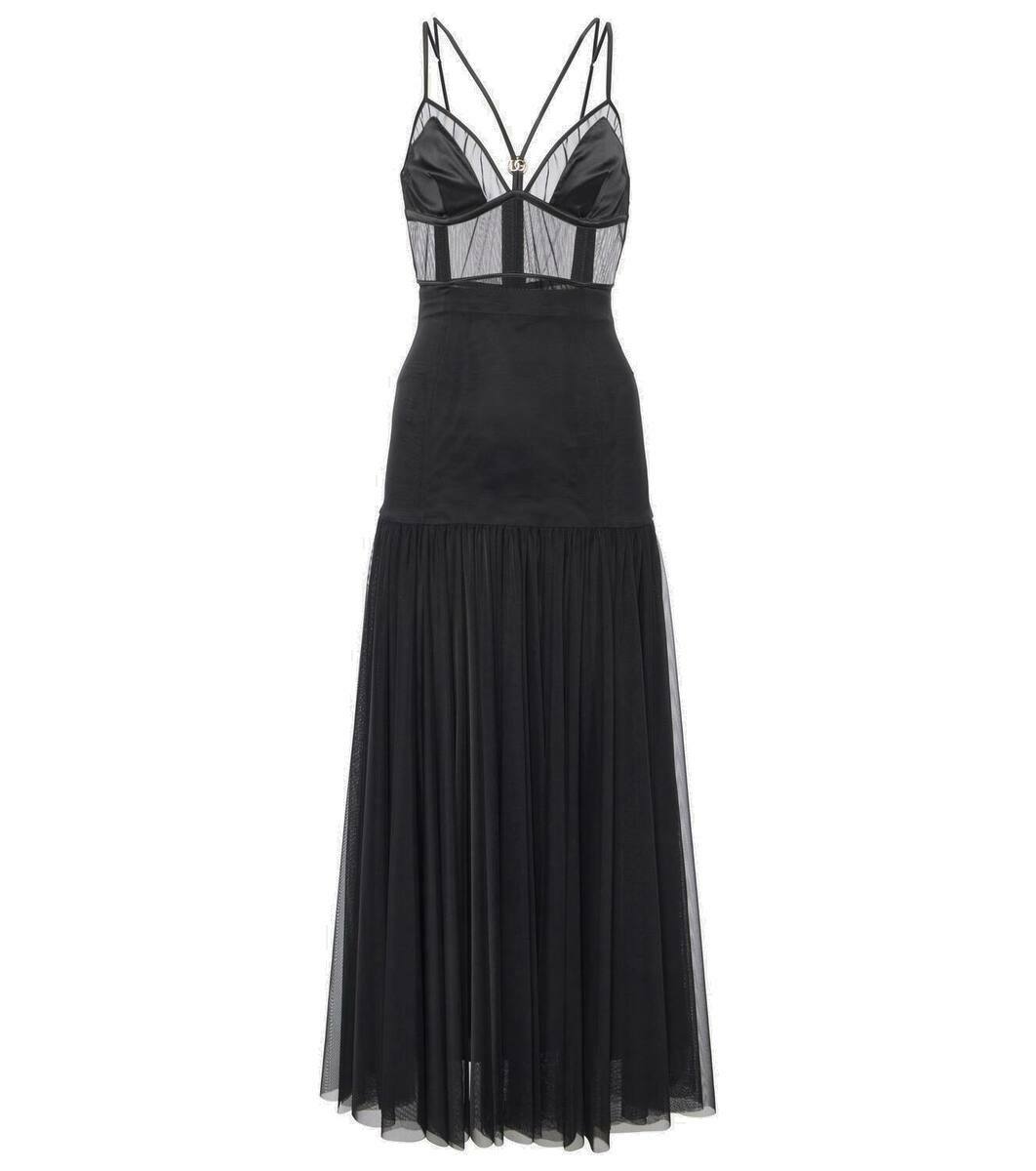 Jovie Bustier Midi Dress Dawkins - L'AGENCE