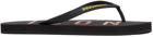 Dsquared2 Black Icon Sunset Flip Flops