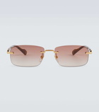 Gucci - GG rectangular sunglasses