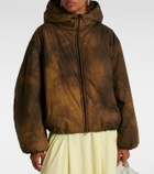 Acne Studios Hooded puffer jacket