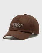 Pas Normal Studios Off-Race Cotton Cap Brown Men