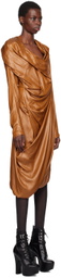 Vivienne Westwood Beige Galatea Midi Dress