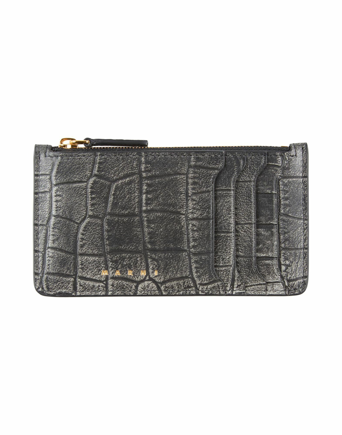Marni Womens Cardholder Charcoal