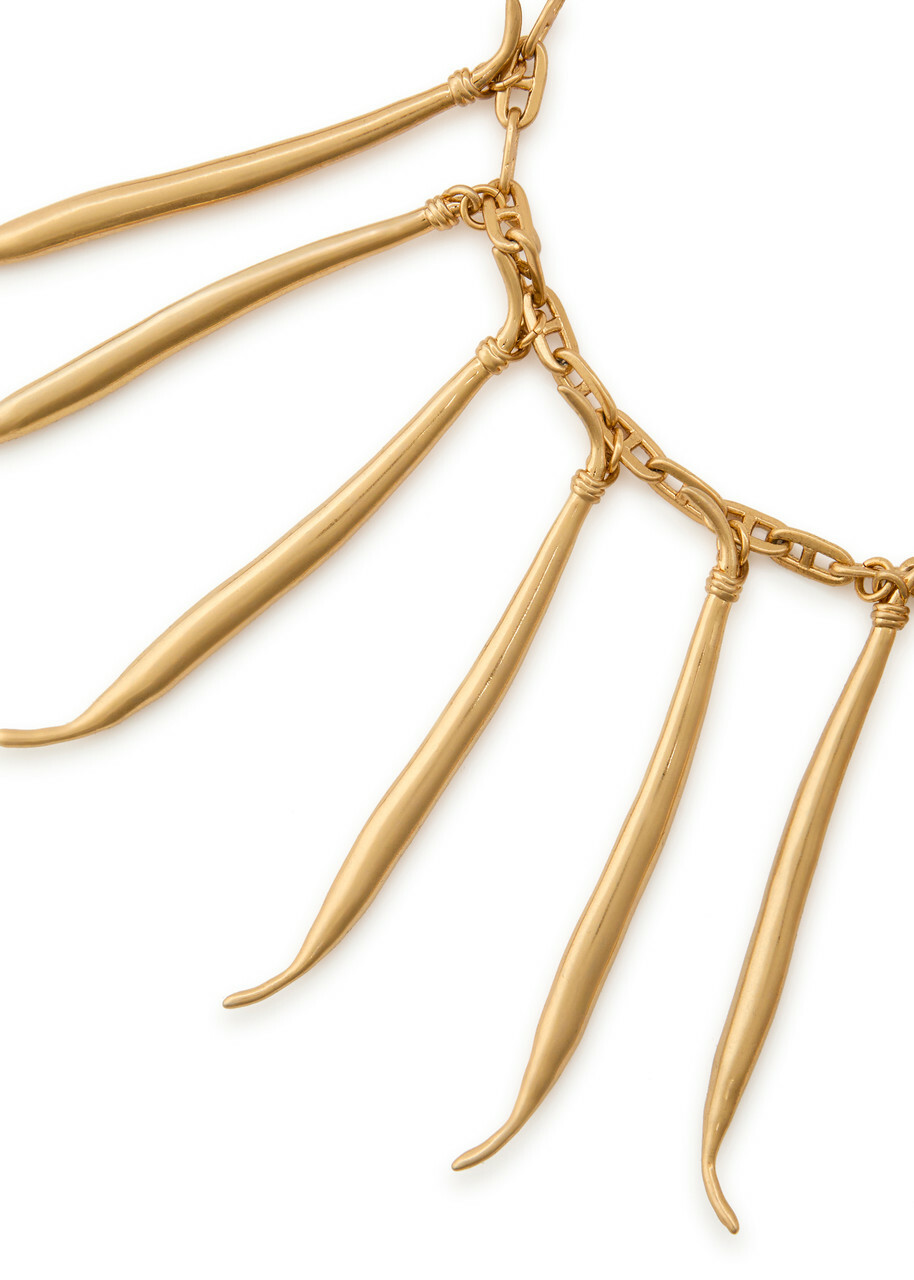 Jacquemus Le Collier Haricots Necklace - Gold - One Size