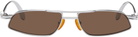 Han Kjobenhavn Silver Demo Low Sunglasses