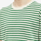 Folk Men's Classic Stripe T-Shirt in Green