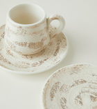 Brunello Cucinelli - Tradition set of 2 cups and saucers