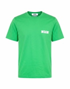 Msgm Mens T-shirt in Green