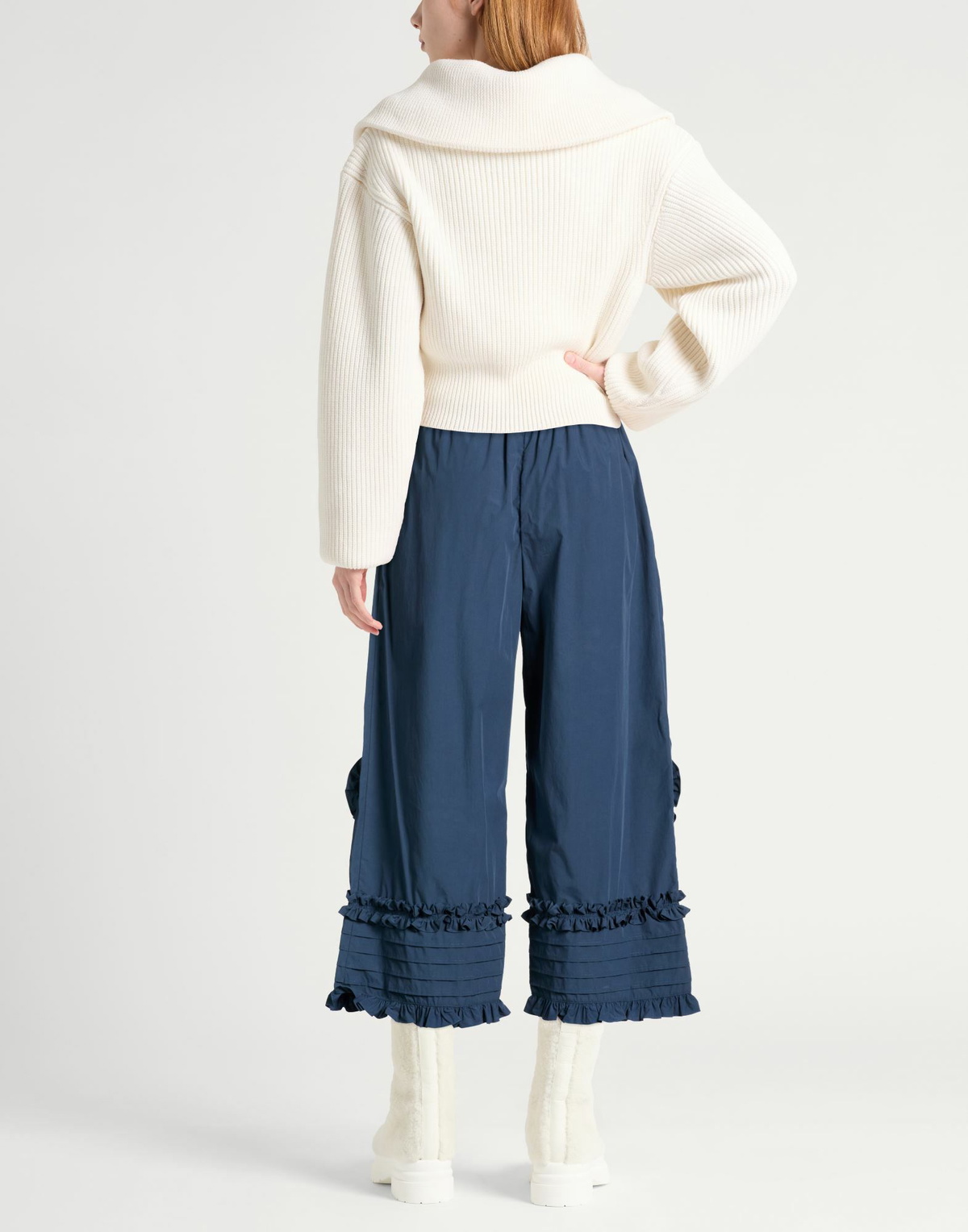 Kenzo Womens Pants in Slate blue