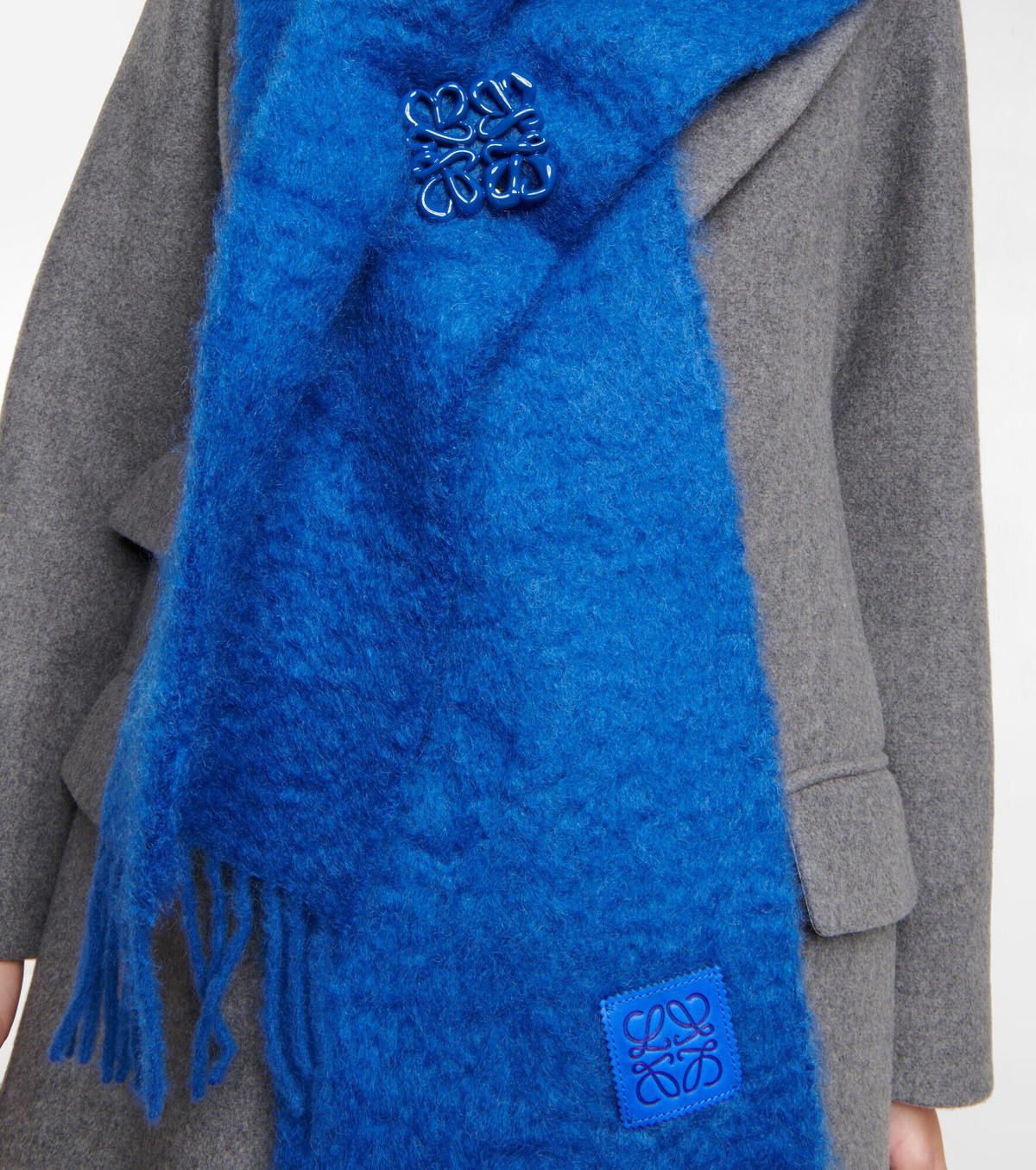 Loewe scarf discount with brooch