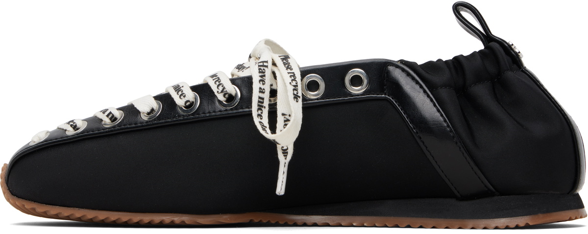 GANNI Black Sporty Ballerina Flats