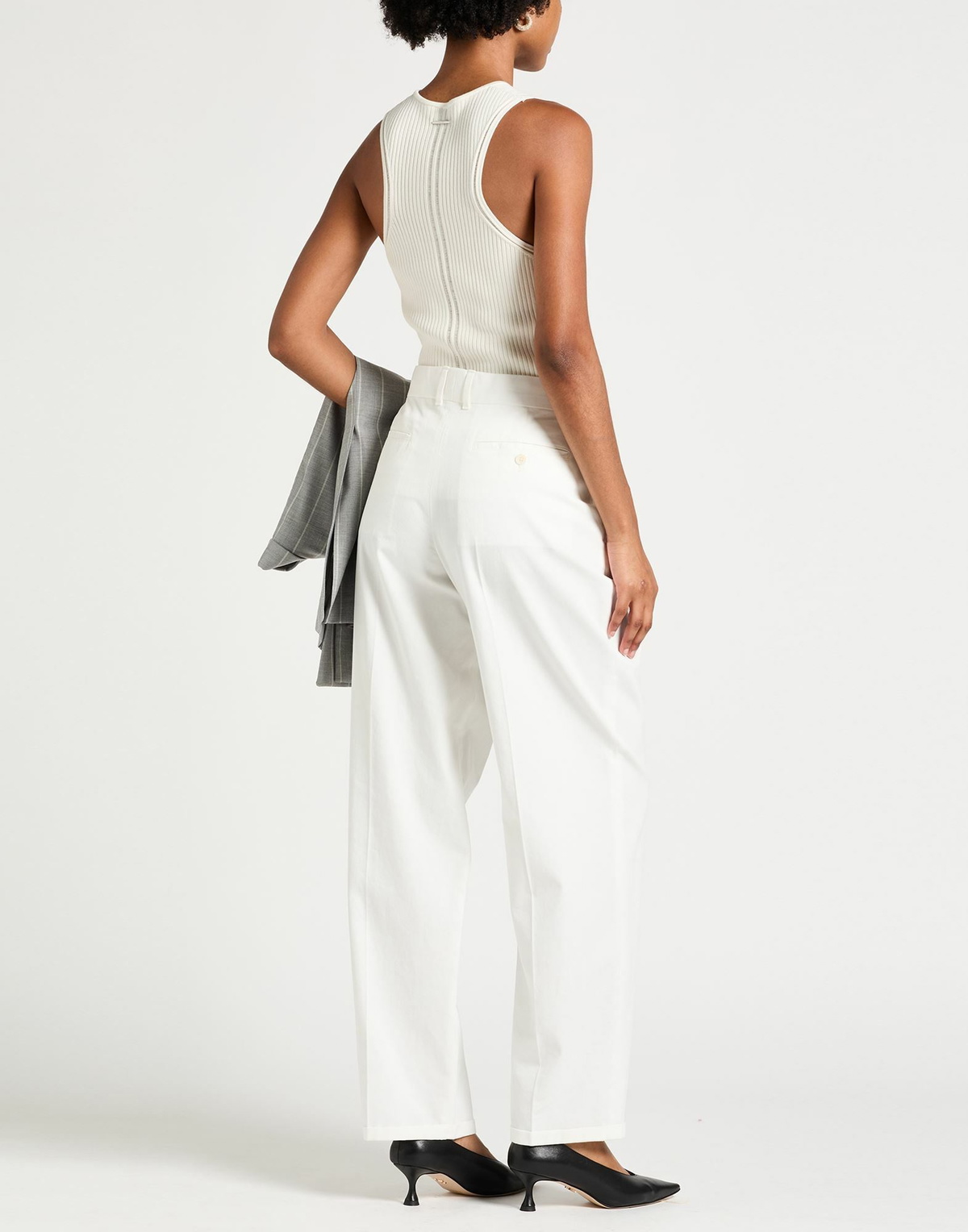 The Row Womens Pants in White
