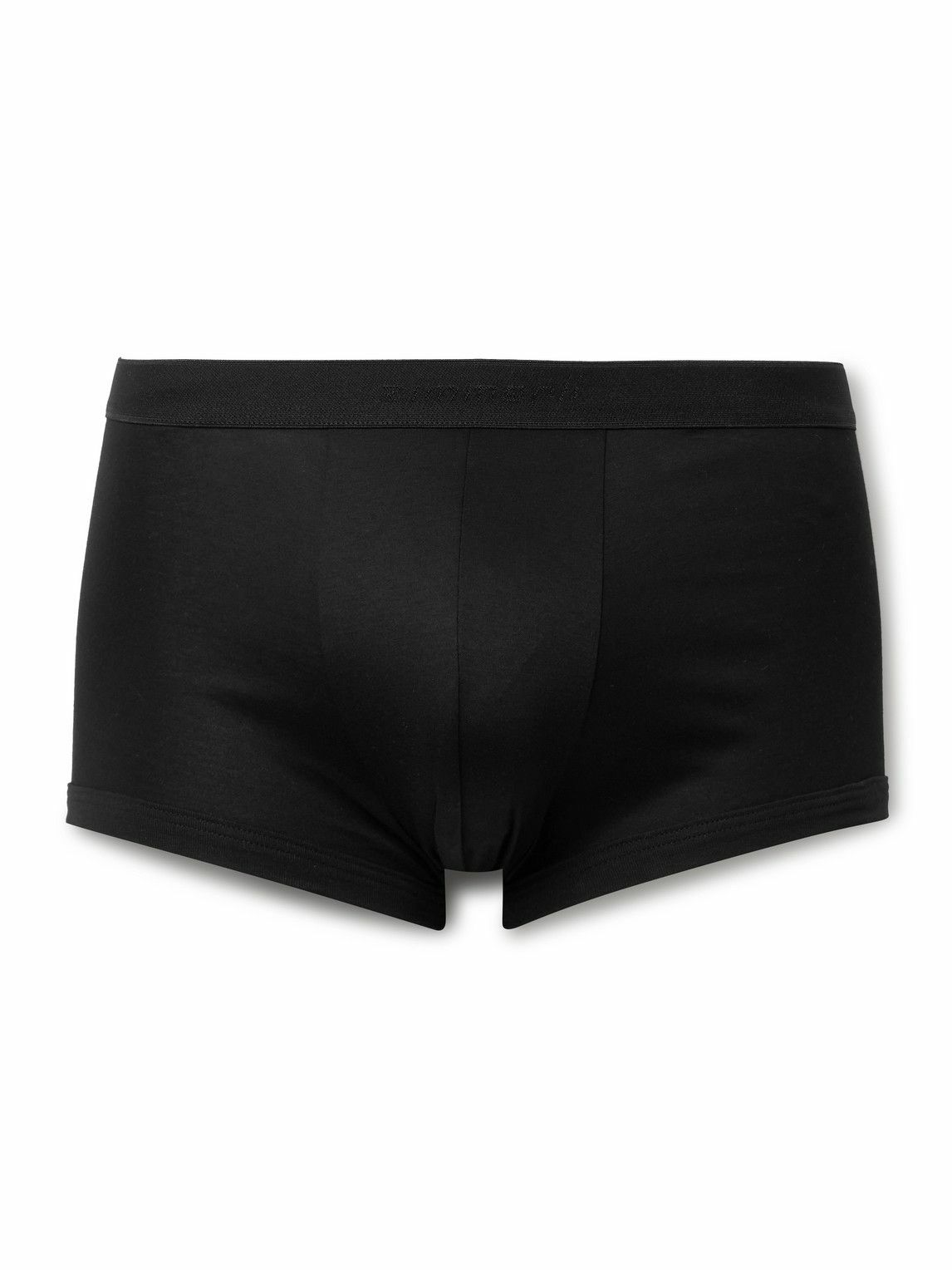 ZIMMERLI - Sea Island Cotton Boxer Briefs - Black