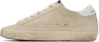 Golden Goose Beige Super-Star Sneakers