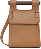 Chloé Taupe Magda Top Handle Bag