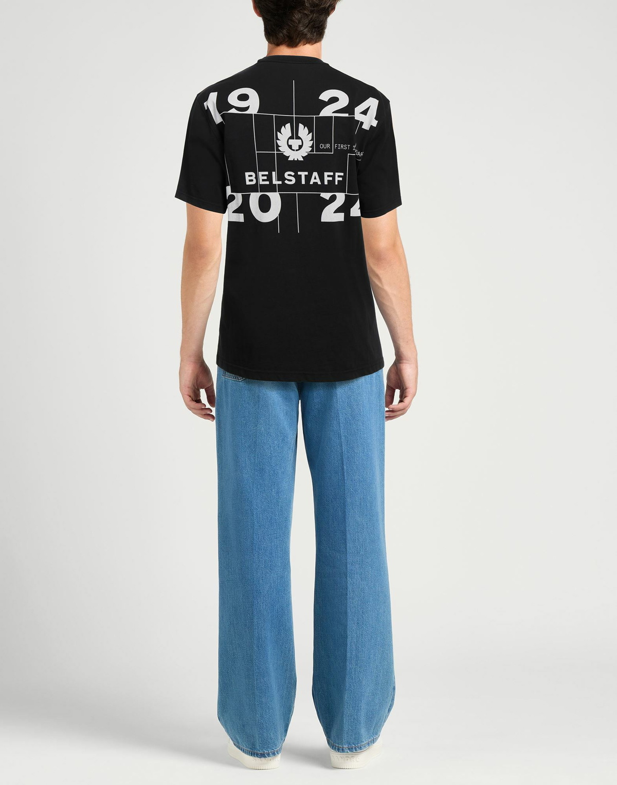 Belstaff Mens T-shirt in Black