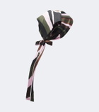 Pucci Iride silk twill head wrap
