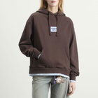 Charles Jeffrey Loverboy Women's Rabbit Ears Hoodie in Brown/Light Blue