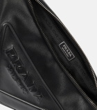 Prada Triangle leather shoulder bag