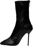 Paris Texas Black Lidia Soft Nappa 105 Ankle Boots