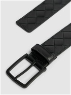 BOTTEGA VENETA 3.5cm Intrecciato Leather Belt