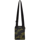 Diesel Green Camo Discover Me Cross Body Bag