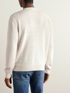 Zegna - Linen and Silk-Blend Sweater - White