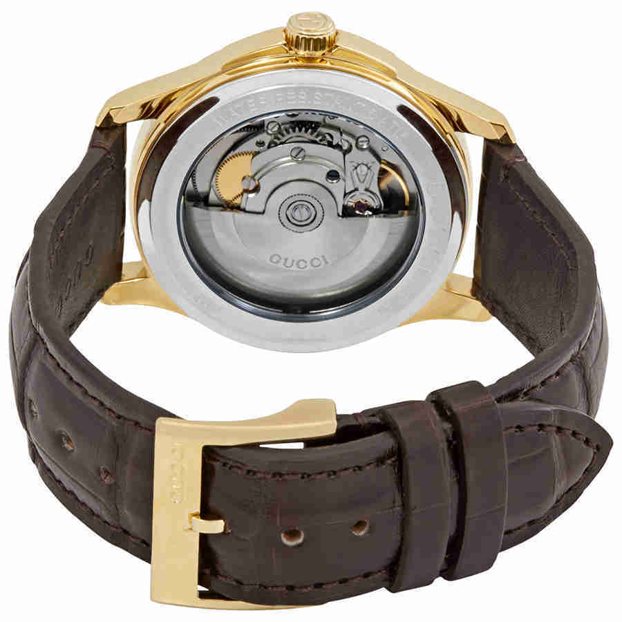 Gucci G-Timeless Automatic Silver Dial Unisex Watch YA126470