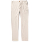 Altea - Dumbo Tapered Cotton-Moleskin Trousers - Neutrals