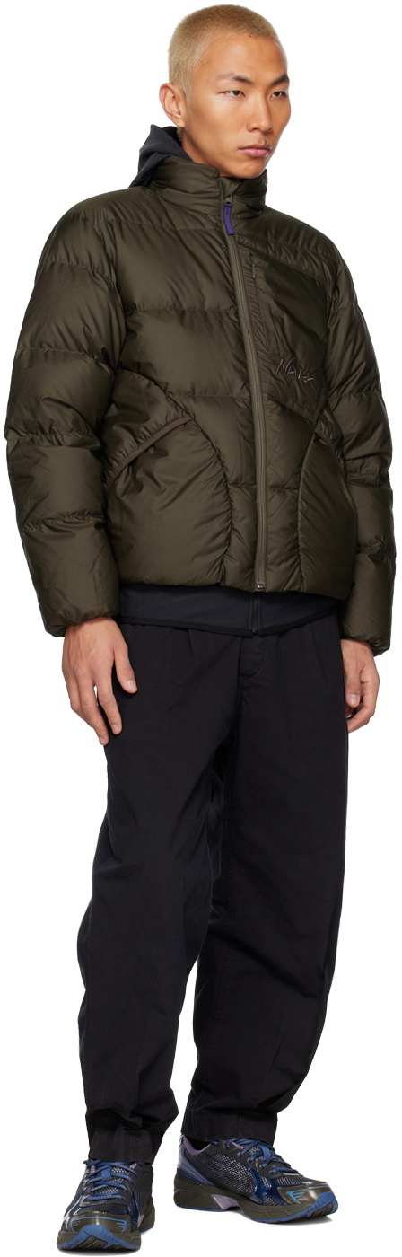 Nanga Khaki Mazeno Ridge Down Jacket Nanga