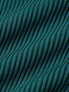 Noah - Shaker Ribbed Organic Cotton Sweater - Green