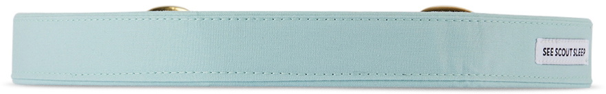 See Scout Sleep Green The Scot Large Standard Dog Collar