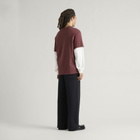 END. Signature T-shirt in Oxblood