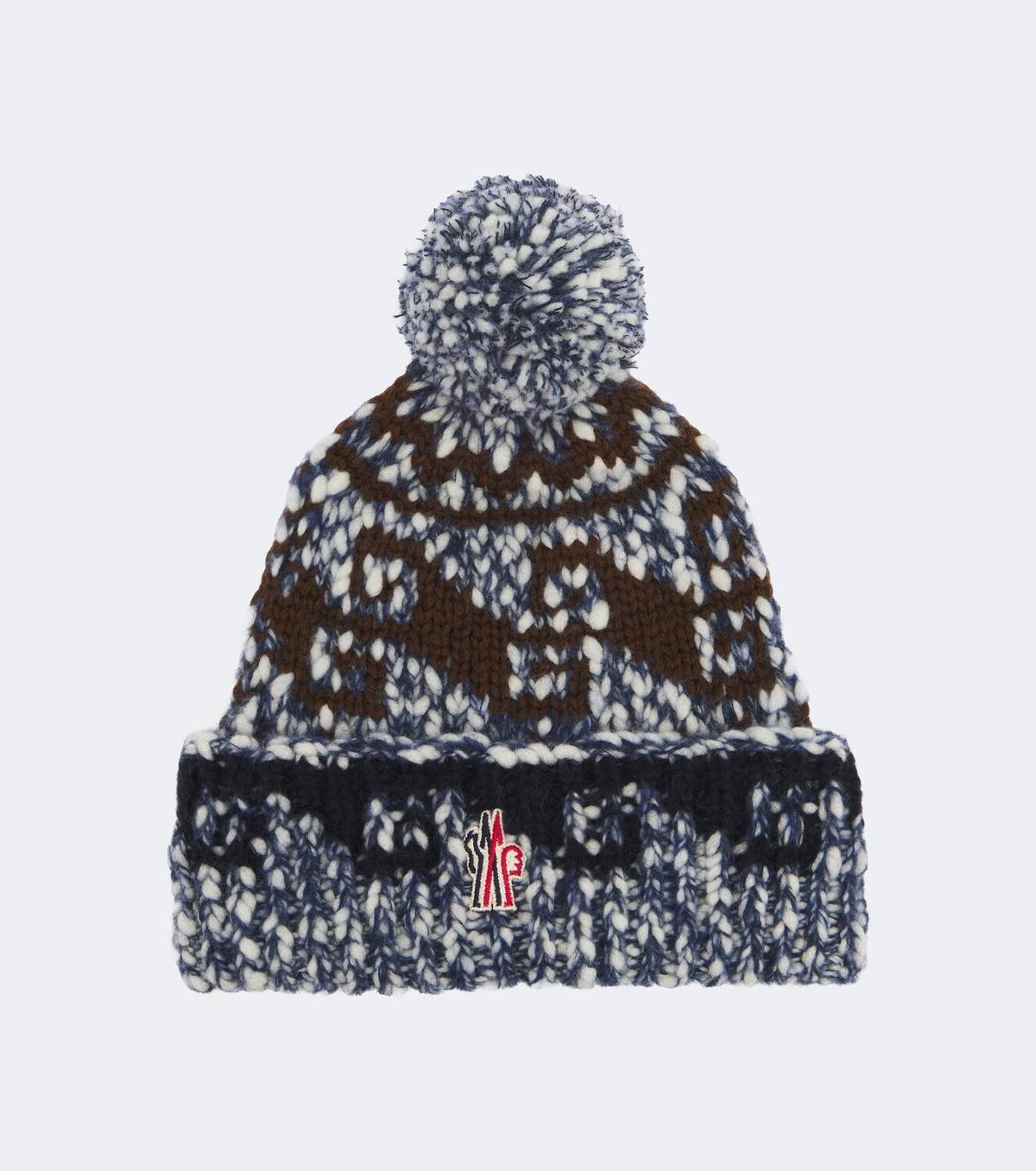 Moncler Grenoble Fair Isle wool and alpaca-blend beanie