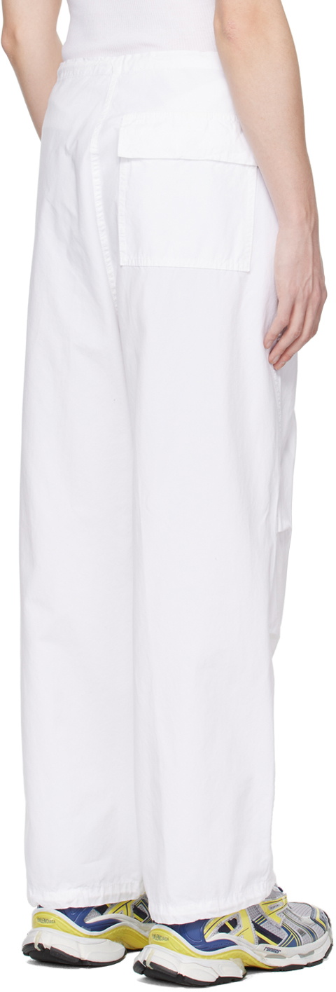 DARKPARK White Blair Trousers