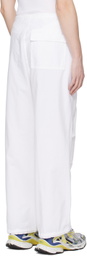 DARKPARK White Blair Trousers