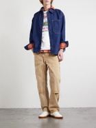 Polo Ralph Lauren - Straight-Leg Distressed Cotton-Canvas Carpenter Trousers - Neutrals