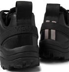 Rick Owens - Veja Venturi Vegan Suede-Trimmed Faux Leather Sneakers - Black