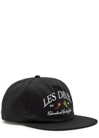 Les Deux Logo-embroidered Twill cap - Black - One Size