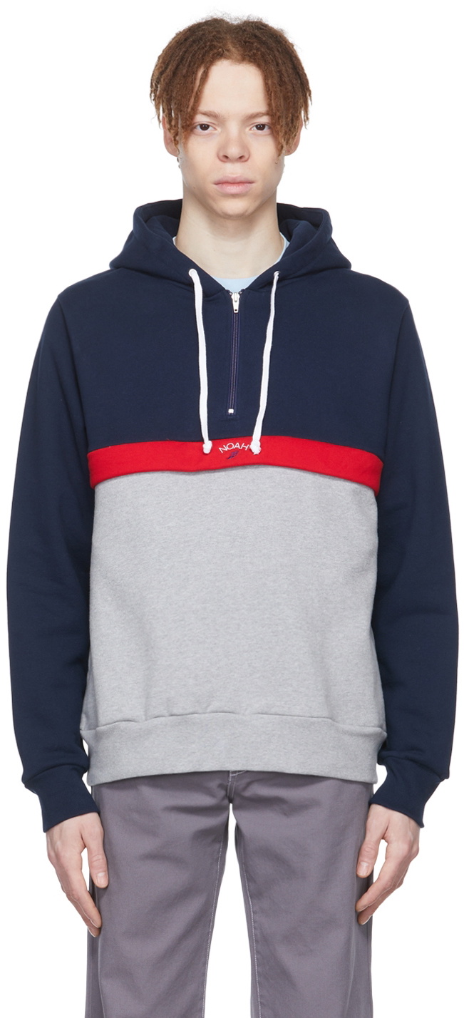 Noah NYC Multicolor Wool Madras Hoodie Noah NYC