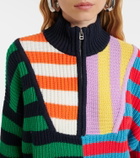 Staud Hampton knitted cotton-blend sweater